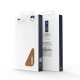 Dux Ducis Hivo Samsung Galaxy S25 Edge Case with Flip and RFID Protection - Brown