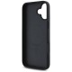 Guess 4G Circle Classic Logo MagSafe case for iPhone 16 - black