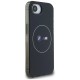 BMW IML Metal White Circle MagSafe iPhone 16e Case - Black