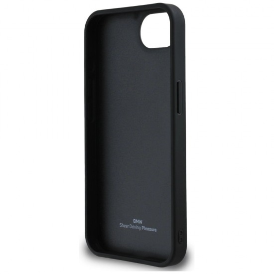 BMW Leather Hot Stamp iPhone 16e Case - Black