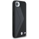BMW Oversized Stripes MagSafe case for iPhone 16e - black