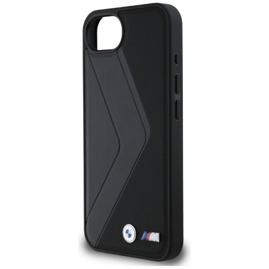 BMW Oversized Stripes MagSafe case for iPhone 16e - black