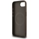 Guess 4G Flowers Print MagSafe case for iPhone 16e - brown