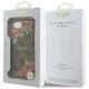 Guess 4G Flowers Print MagSafe case for iPhone 16e - brown