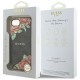 Guess 4G Flowers Print MagSafe case for iPhone 16e - black