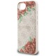 Guess 4G Flowers Print MagSafe iPhone 16e Case - Pink