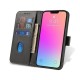 Magnet Case with flap for Honor X6a - black