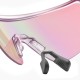 Rockbros Cycling Glasses Photochromic, with UV Protection and Corrective Insert, Clear - Purple