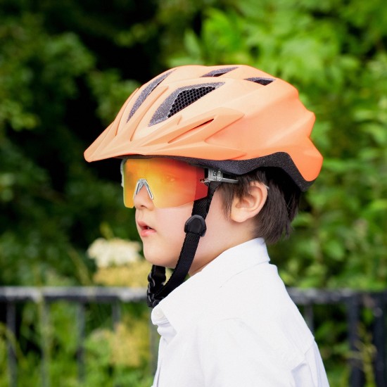 Rockbros Kids Cycling Glasses, Polarized, UV Protection, Children's - Gray