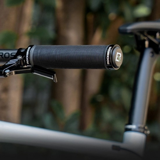 Rockbros Bike Grips Anti-Slip Twist Grips - Green