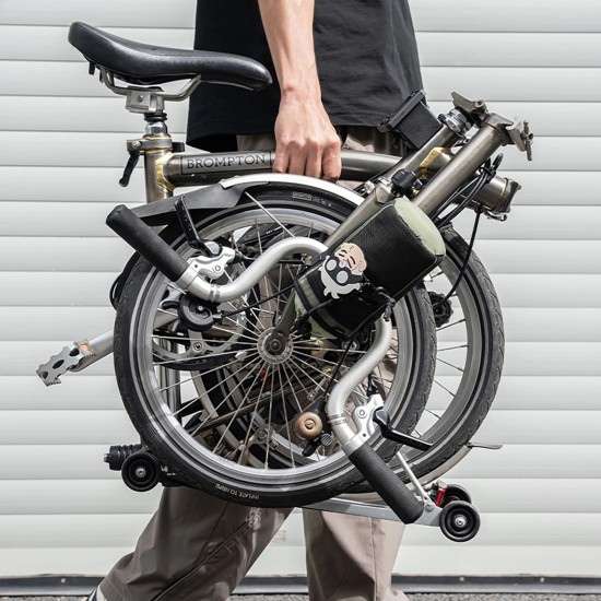 Rockbros Travel Bottle Bag with Shoulder Strap 1l - Green