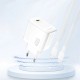 Dudao A28 45W GaN USB-C Wall Charger - White
