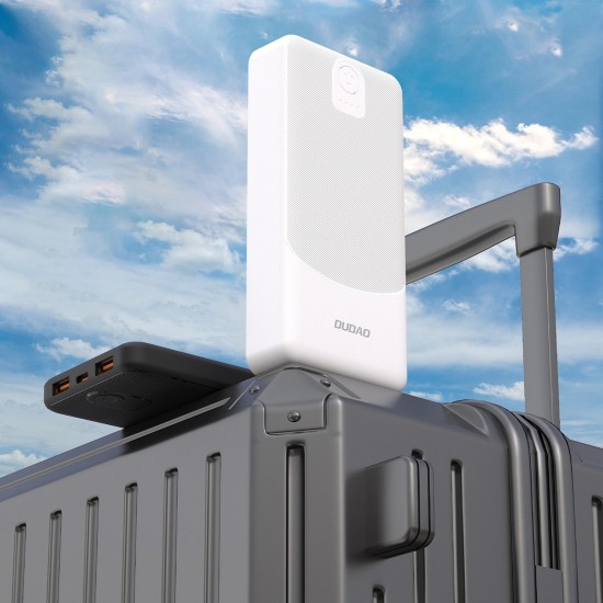 Powerbank Dudao K10 10000mAh 2.4A 2 x USB-A - black