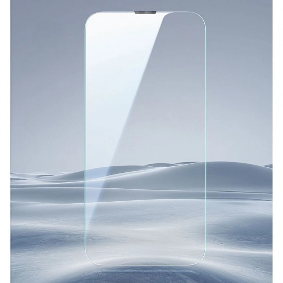 ESR UltraFit Tempered Glass 2-pack case for iPhone 13 / 13 Pro / 14 / 16e / 17e