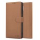 Tech-Protect Wallet Case for iPhone 16e / 17e - Brown