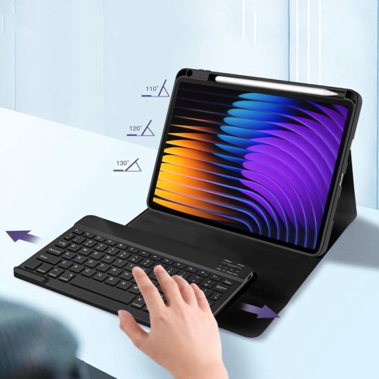 Tech-Protect SC Pen + Keyboard Case for Xiaomi Pad 7 / 7 Pro - Black