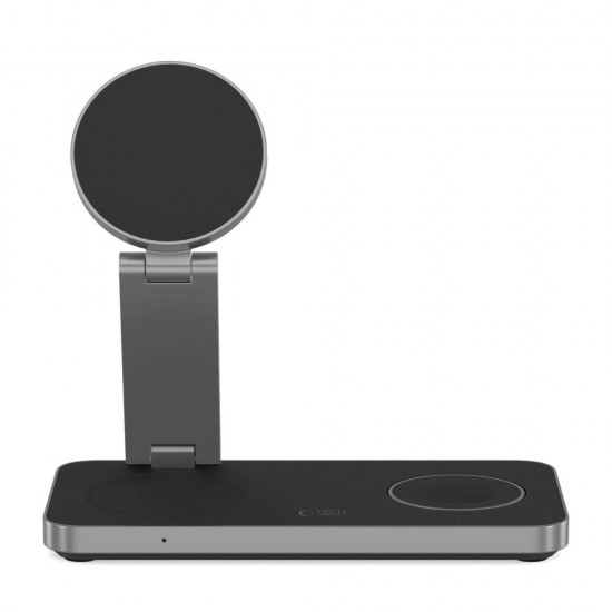 Tech-Protect QI15W-A47 MagSafe 3in1 Inductive Charger + USB-C Cable - Black