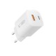 Tech-Protect NCM33W 2-port PD33W/QC3.0 wall charger - white