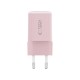 Tech-Protect NCM33W 2-port PD33W/QC3.0 wall charger - pink