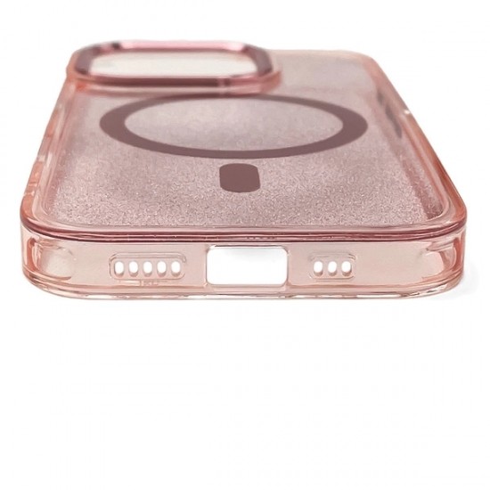Glitter Case with MagSafe for Samsung Galaxy A16 5G - Pink