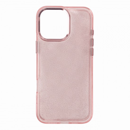 Glitter Case for Samsung Galaxy S25 Edge - Pink