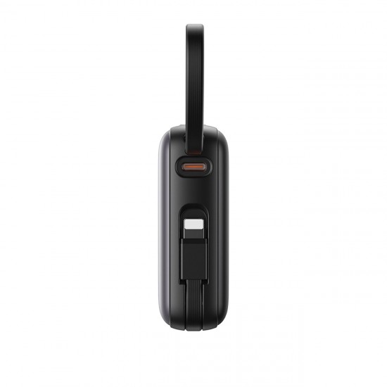 Joyroom JR-PBF27 10000mAh 22.5W Powerbank with Built-in USB-C and Lightning Cables - Black
