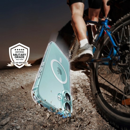 Ugreen Classy Clear Magnetic Case with MagSafe for iPhone 16 Plus - Clear