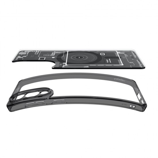 Spigen Ultra Hybrid Mag Case with MagSafe for Samsung Galaxy S25 Edge with Print - Black