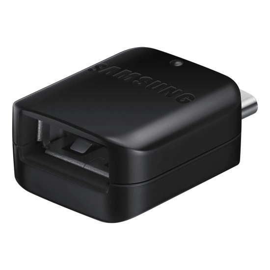 Samsung EE-UN930 USB-A to USB-C OTG Adapter (Bulk - Replacement Packaging) - Black