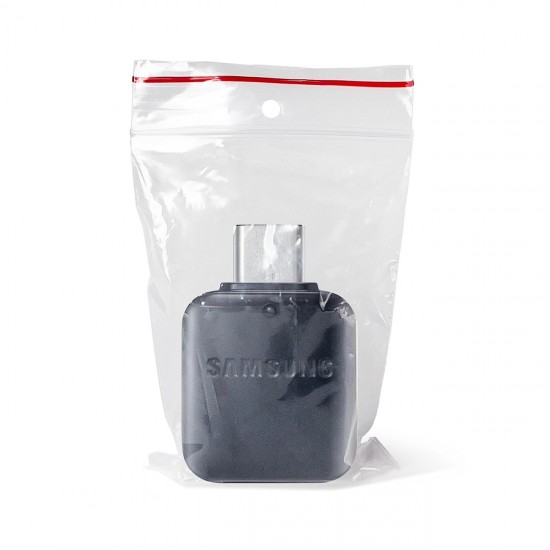 Samsung EE-UN930 USB-A to USB-C OTG Adapter (Bulk - Replacement Packaging) - Black
