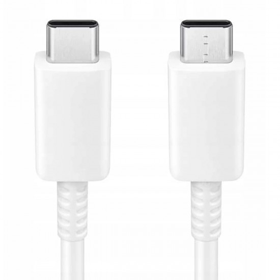 Samsung EP-DA705BWE USB-C - USB-C 3A Cable 1m (OOB Bulk - Replacement Packaging) - White