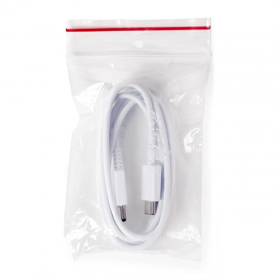 Samsung EP-DA705BWE USB-C - USB-C 3A Cable 1m (OOB Bulk - Replacement Packaging) - White