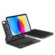 Tech-Protect Smartcase Magnetic with Keyboard for iPad 10.9” 2022 / iPad 11” 2025 - Black