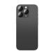 AmazingThing Aviation-Grade Alloy Tempered Glass Lens for iPhone 16 Pro / 16 Pro Max Camera Lens - Black