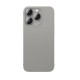 AmazingThing AR Aluminum 3 Lens Glass with Camera Lens Frame for iPhone 16 Pro / 16 Pro Max - Gray
