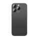 AmazingThing AR Aluminum 3 Lens Glass with Camera Lens Frame for iPhone 16 Pro / 16 Pro Max - Black