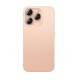 AmazingThing AR Aluminum 3 Lens Glass with Camera Lens Frame for iPhone 16 Pro / 16 Pro Max - Rose Gold