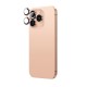 AmazingThing AR Aluminum 3 Lens Glass with Camera Lens Frame for iPhone 16 Pro / 16 Pro Max - Rose Gold