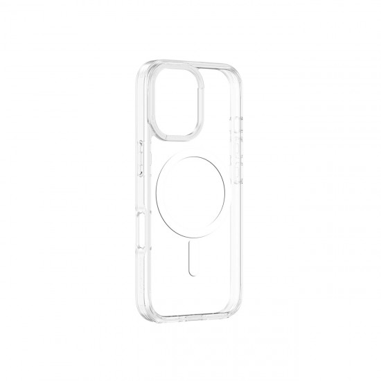 AmazingThing Minimal Mag Case with Magnetic Ring for iPhone 16 - Transparent