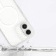 AmazingThing Minimal Mag Case with Magnetic Ring for iPhone 16 - Transparent
