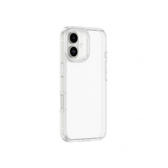 AmazingThing Minimal Case for iPhone 16 Plus Silicone Case - Transparent