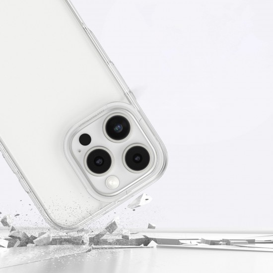 AmazingThing Minimal Case for iPhone 16 Pro Silicone Case - Transparent
