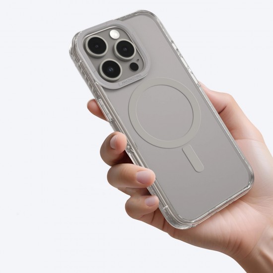 AmazingThing Titan Pro Mag Case with Magnetic Ring for iPhone 16 Pro Max - Gray