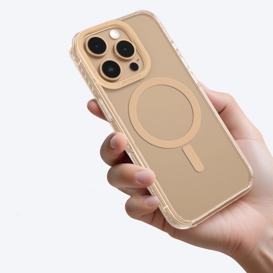 AmazingThing Titan Pro Mag Case with Magnetic Ring for iPhone 16 Pro Max - Rose Gold