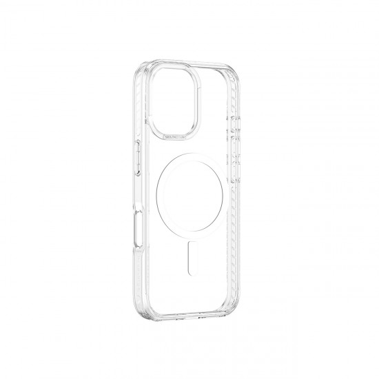 AmazingThing Titan Pro Mag Case with Magnetic Ring for iPhone 16 - Transparent