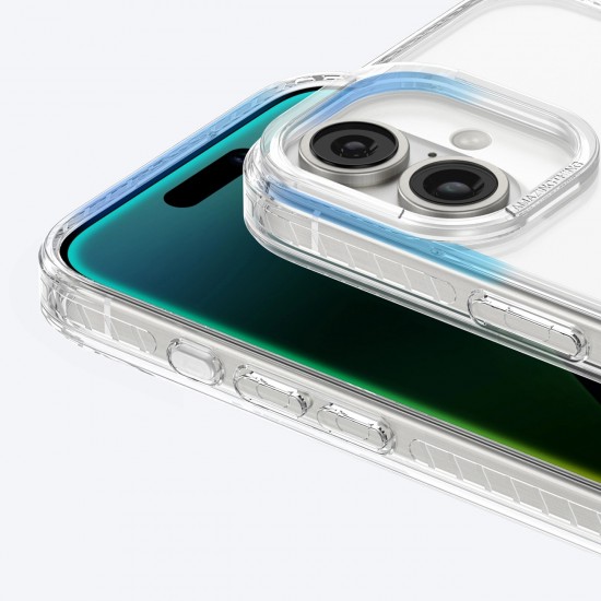 AmazingThing Titan Pro Mag Case with Magnetic Ring for iPhone 16 - Transparent