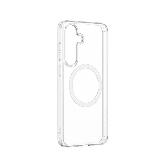 AmazingThing Minimal Mag Case with Magnetic Ring for Samsung Galaxy S25+ - Transparent