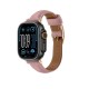 AmazingThing Class Band Leather Strap for Apple Watch 45 / 46 / 49 mm - Pink
