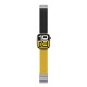 Set of 2 AmazingThing Blend Band for Apple Watch 45/46/49mm - Yellow-Black/Black