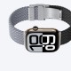 Set of 2 AmazingThing Blend Band for Apple Watch 45/46/49mm - Grey-Black/Grey